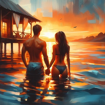 Away With You At The Water's Edge Art Collection
